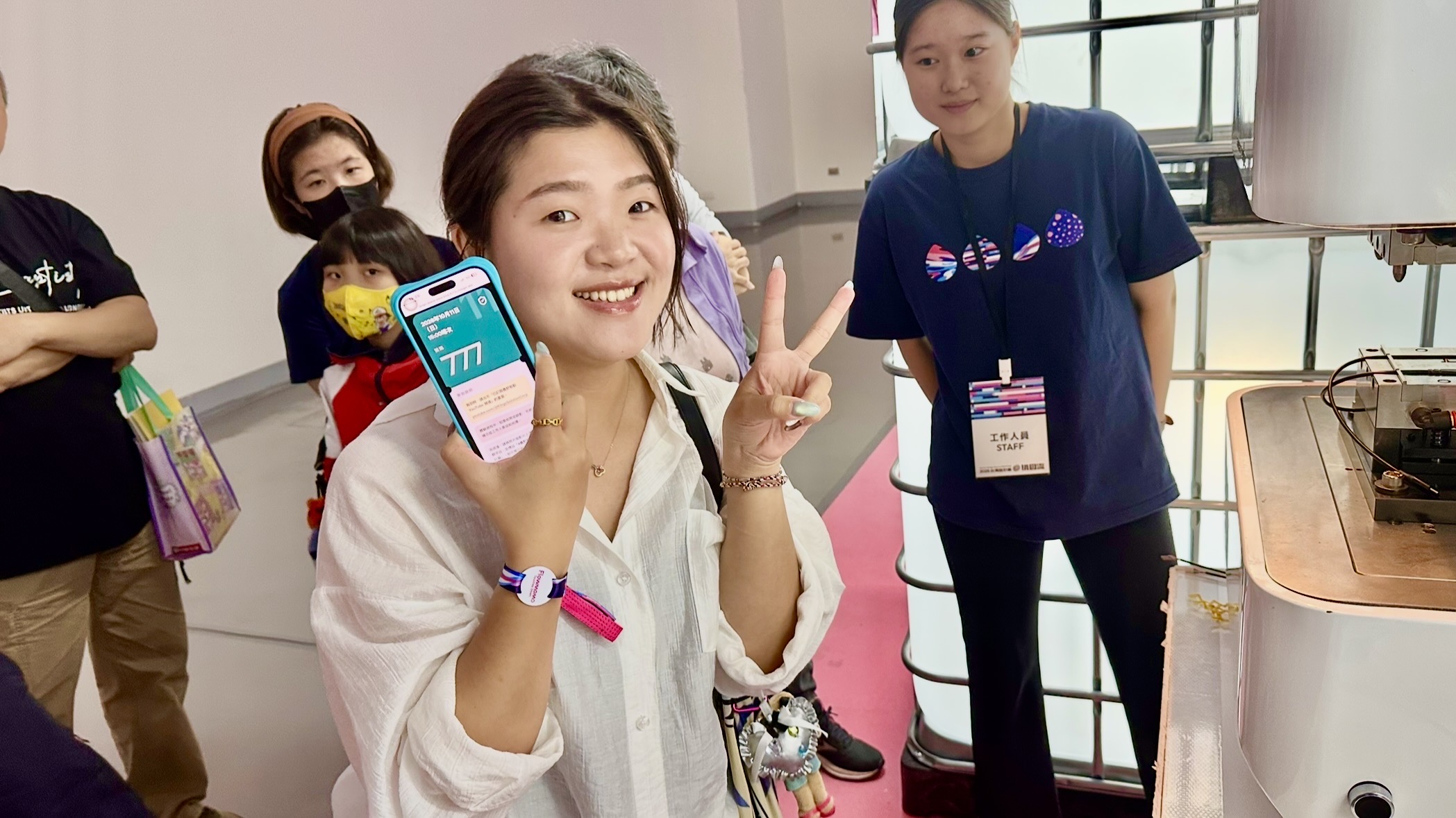 Số thứ tự may mắn 777 tại Taiwan Design Expo